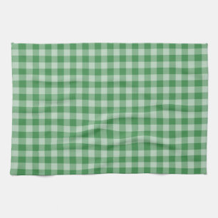Mint Gingham Geschirrtuch