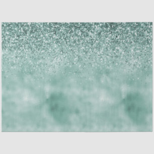 Mint Glam Glitzer Glitz Seidenpapier