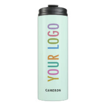 Mint Green 12 oz Tumbler Custom Logo Vacuum versie