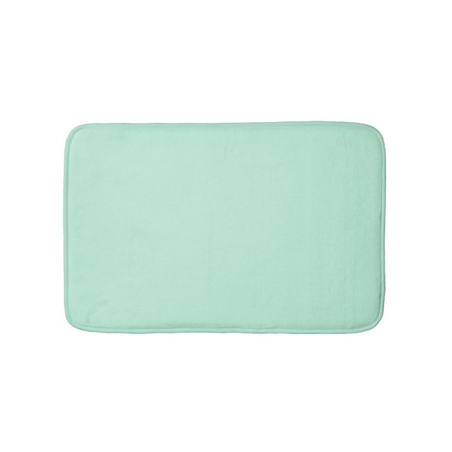 Mint Green Bath Mat Badematte (Vorderseite)