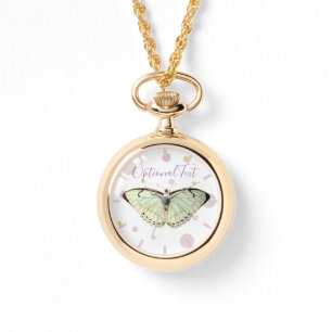Mint Green Beauty Butterfly Armbanduhr