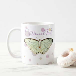 Mint Green Beauty Butterfly Kaffeetasse