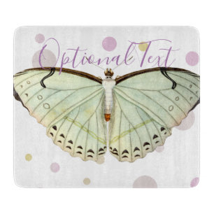 Mint Green Beauty Butterfly Schneidebrett