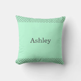 Mint Green Chihuahua Personalized Matching Kissen