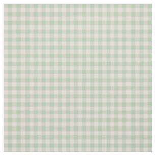 Mint Green Gingham Karo Nahtlose Wiederholung Must Stoff