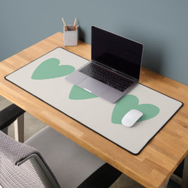 Mint Green | Liebe Schreibtischunterlage