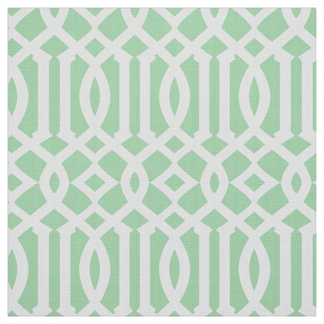 Mint Green marokkanisches Muster | Material Stoff (Muster)
