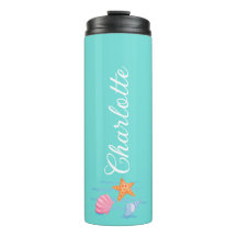 Mint Green Personalisiert Seashells