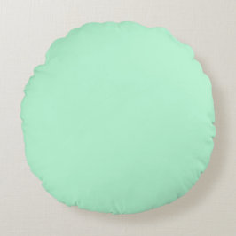 Mint Green Rundes Kissen