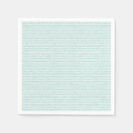 Mint Green Striping Party Napkin Serviette