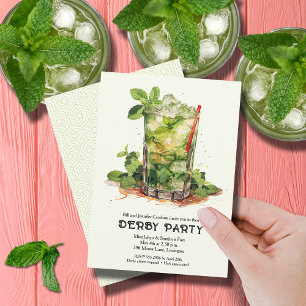 Mint Julep Derby Party Einladung