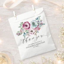 Mint & Mauve Blütenfarbenhochzeit