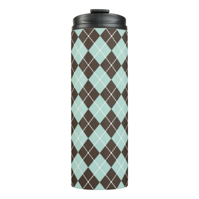 Mint Mocha Coffee Tumbler Thermosbecher (Vorderseite)