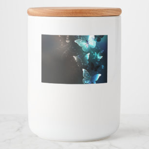 Mint-Night-Schmetterlinge Lebensmitteletikett