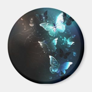 Mint-Night-Schmetterlinge Magnet