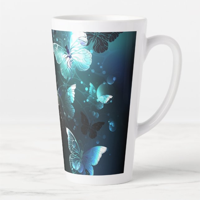 Mint-Night-Schmetterlinge Milchtasse (Rechts)