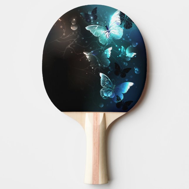 Mint-Night-Schmetterlinge Tischtennis Schläger (Vorderseite)