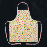 Mint Pink Yellow Green Fruity Dots  Schürze<br><div class="desc">Oranges Mint Pink Yellow Green Fruit Limes Dots</div>