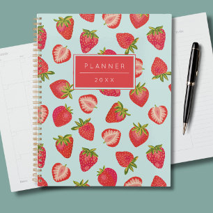 Mint & Red Summer Strawberry Muster 2023 Planer