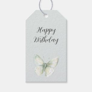 Mint Schmetterlinge Geburtstag Geschenkanhänger
