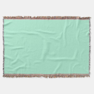 Mint Solid Color Decke