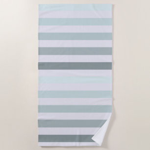 Mint Stripes Ombre Strandtuch