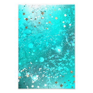 Mint Türkis Folienhintergrund Fotodruck
