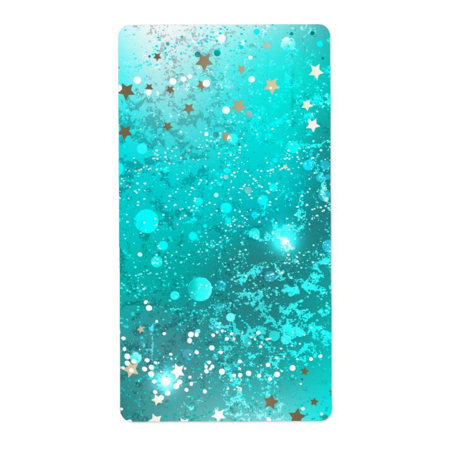 Mint Turquoise Foil Hintergrund (Vorne)