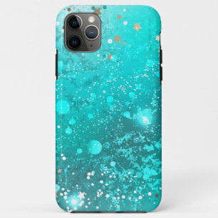 Mint Turquoise Foil Hintergrund Case-Mate iPhone Hülle