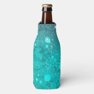 Mint Turquoise Foil Hintergrund Flaschenkühler
