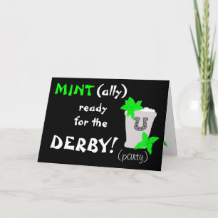 MINT(Verbündeter) bereit für das DERBY! Party lade Einladung