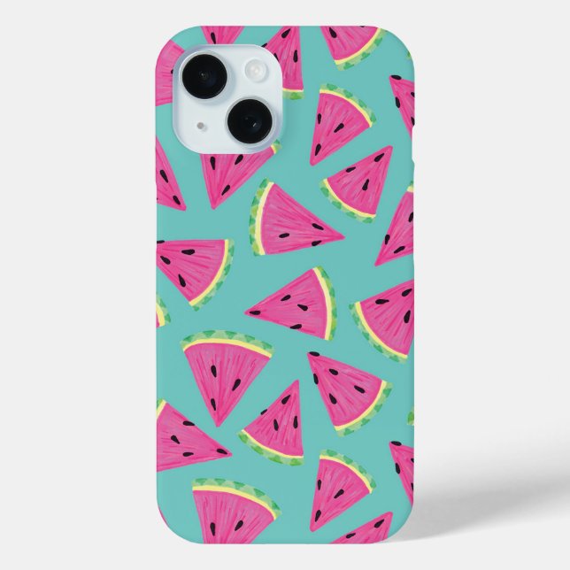 Mint Watermelon iPhone Case (Rückseite)