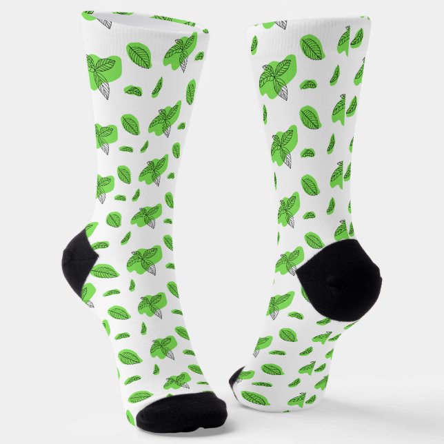 Minttu Socken (Gewinkelt)