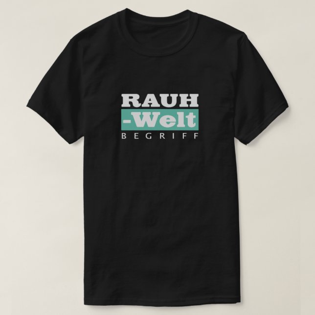 Minty Mint RWB Rauh Welt Begriff Logo T - Shirt Cl (Design vorne)