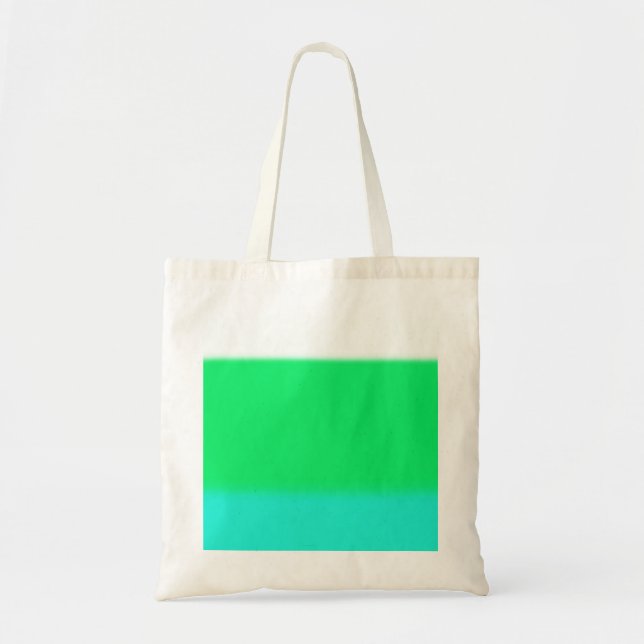 Minty Ombre Tragetasche (Vorne)