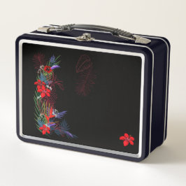 Minuit Aloha Retro Lunch Box