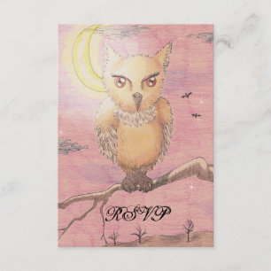 Minuit Yeux chouette Chouette RSVP Goth Gothique
