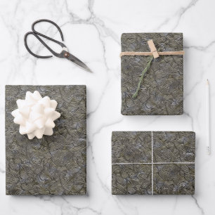 Minuscule Motif d'art naturel Feuille