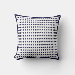 minuscule poisson de la marine sur COUSSIN blanc