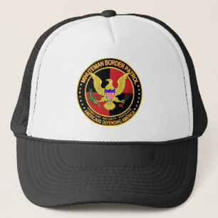 Minuteman-Grenzschutz (v157-9) Truckerkappe
