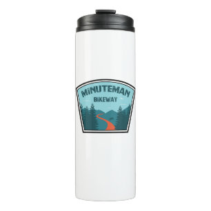 Minuteman-Radweg Boston Massachusetts Thermosbecher