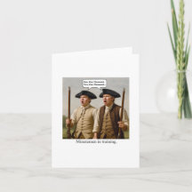 Minutemen en formation.