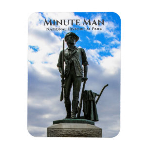 Minutenstatue, Minute Man National Hist. Park Magnet