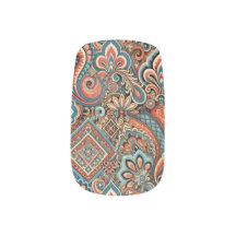 Minx Nail Art Decals: Retro Pop Bloom