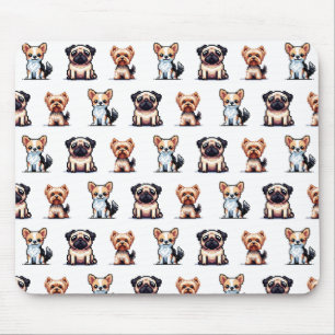 Minydogs pixelart Mousepad