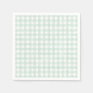 Minz-Klassiker-Gingham Serviette