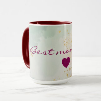 Minz-Rosa-Abstrakt Beliebte Kollektion Tasse