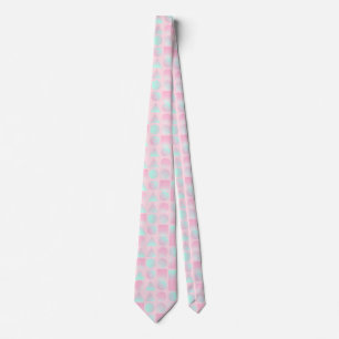 Minz-Rosa-Abstrakt-Trend-Kollektion Krawatte