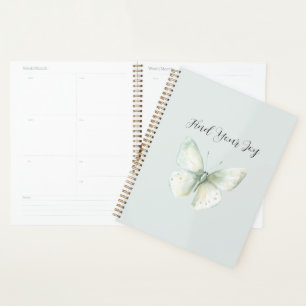 Minz-Schmetterling Freude Planer