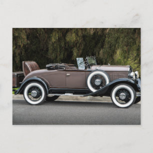 Minzalter Wagen Postkarte